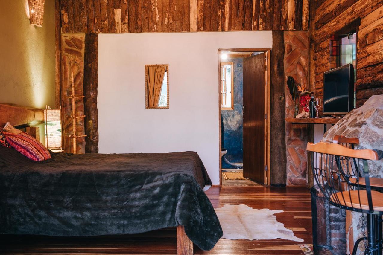 Chale Refugio Da Pedra Sp Villa São Bento do Sapucaí Exteriör bild